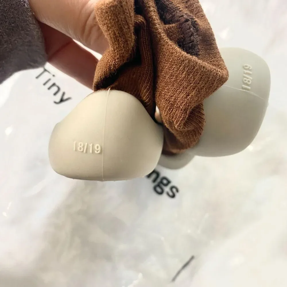 NEW Tiny Explorings Soft & Flexible Baby Walking Shoes US 0 - 6 Months 18 / 19